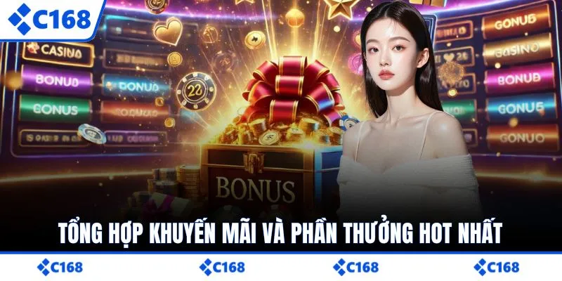 Tổng hợp khuyến mãi và phần thưởng hot nhất 